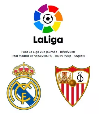 FOOT LA LIGA - J20 - REAL MADRID CF VS SEVILLA FC - 18-01-2020 - Spectacles