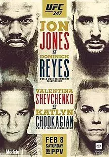 UFC 247: JONES vs REYES