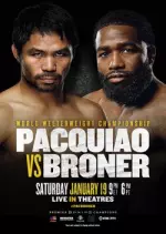 Boxe 2019.01.19 Manny Pacquiao vs Adrien Broner - Spectacles