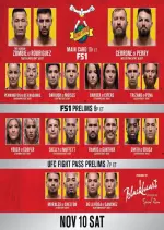 UFC Fight Night 139 Main Card