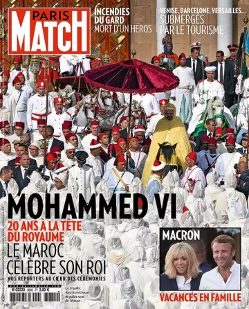 Paris Match N°3665 Du 8 au 13 Août 2019