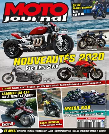 Moto Journal N°2262 Du 28 Août 2019