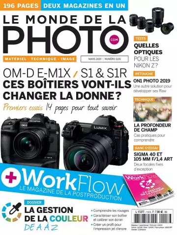 Le Monde De La Photo N°113 – Mars 2019 - Magazines