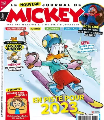 Le Journal De Mickey N°3681 Du 4 au 10 Janvier 2023