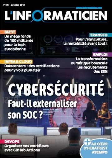 L’Informaticien - Octobre 2019 - Magazines