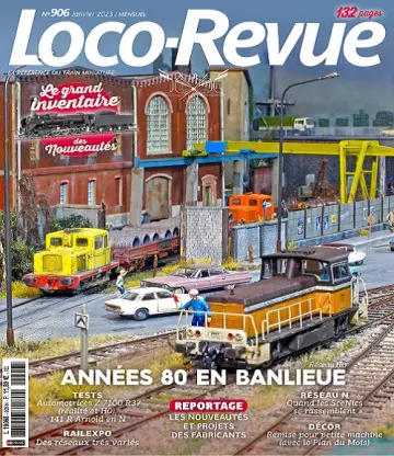 Loco-Revue N°906 – Janvier 2023