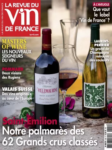 La Revue Du Vin De France N°629 – Mars 2019