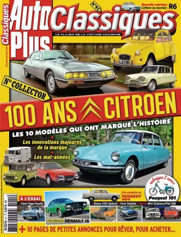 Auto Plus Classiques N°41 – Février-Mars 2019 - Magazines