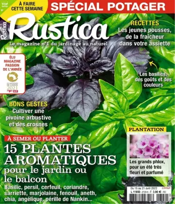Rustica N°2729 Du 15 au 21 Avril 2022