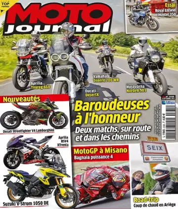 Moto Journal N°2335 Du 8 Septembre 2022