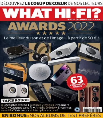 What Hi-Fi N°222 – Décembre 2022
