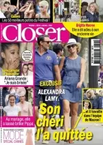 Closer N°624 - 26 Mai au 1 Juin 2017 - Magazines