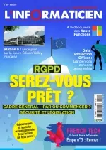 L'Informaticien N°157 - Mai 2017 - Magazines