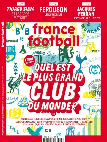 France Football N°3795 Du 12 Février 2019 - Magazines