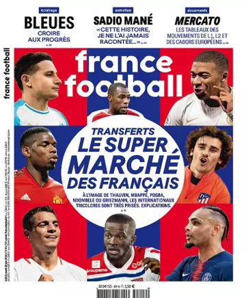 France Football N°3814 Du 25 Juin 2019