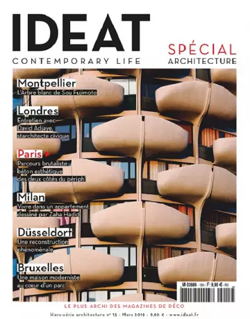 Ideat Hors Série Architecture N°15 – Mars 2019