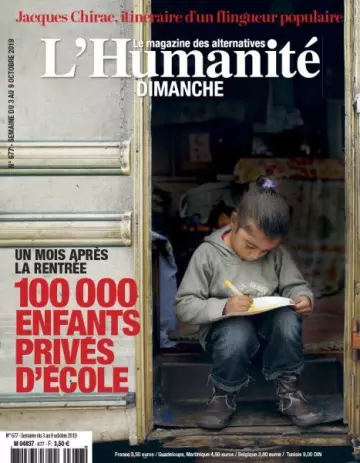 L’Humanité Dimanche - 3 Octobre 2019 - Magazines