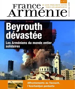 France Arménie N°477 – Septembre 2020