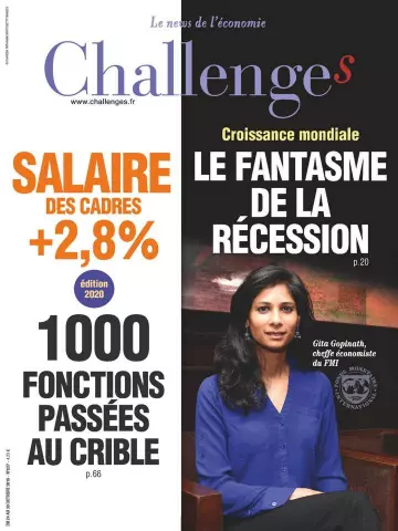 Challenges - 24 Octobre 2019 - Magazines