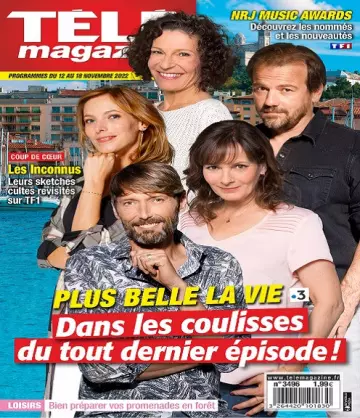 Télé Magazine N°3496 Du 12 au 18 Novembre 2022