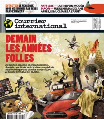 Courrier International N°1584 Du 11 Mars 2021