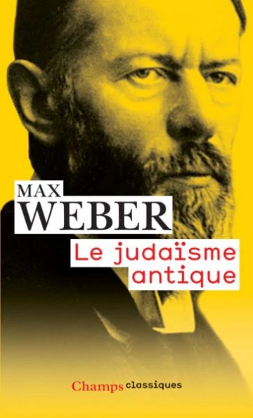 LE JUDAISME ANTIQUE-MAX WEBER