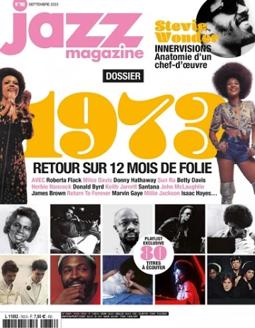 Jazz Magazine N°763 – Septembre 2023