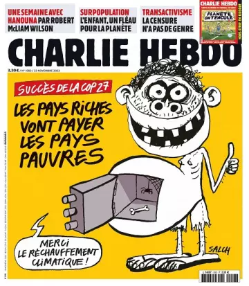 Charlie Hebdo N°1583 Du 23 au 29 Novembre 2022