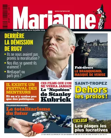 Marianne N°1166 Du 19 au 25 Juillet 2019