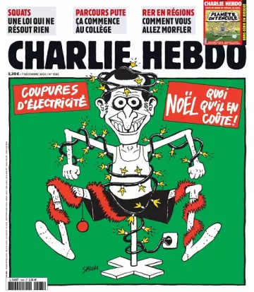 Charlie Hebdo N°1585 Du 7 Décembre 2022