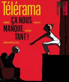 Télérama Magazine N°3701 Du 16 Décembre 2020
