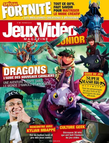 Jeux Vidéo Magazine Junior N°15 – Février 2019