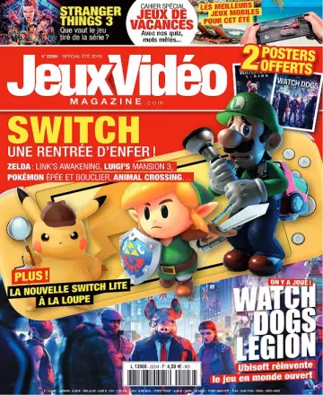 Jeux Vidéo Magazine N°223 – Spécial Été 2019