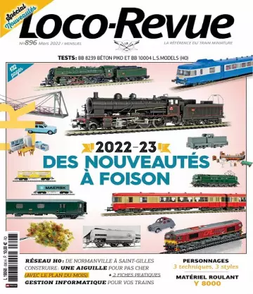 Loco-Revue N°896 – Mars 2022