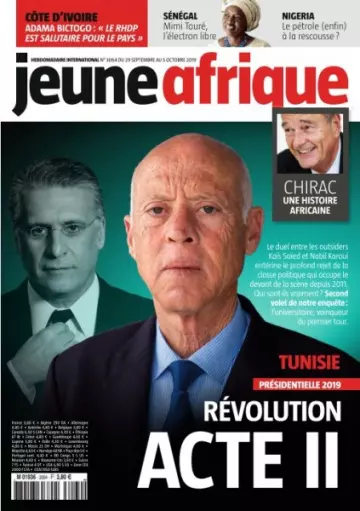 Jeune Afrique - 29 Septembre 2019 - Magazines