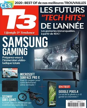 T3 Gadget Magazine N°43 – Février 2020
