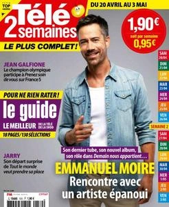 Télé 2 Semaines - 20 Avril 2024 - Magazines