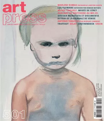 Art Press N°501 – Juillet-Août 2022