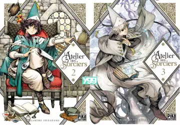 L'ATELIER DES SORCIERS (SHIRAHAMA) - VOLUMES 2 ET 3 - Mangas