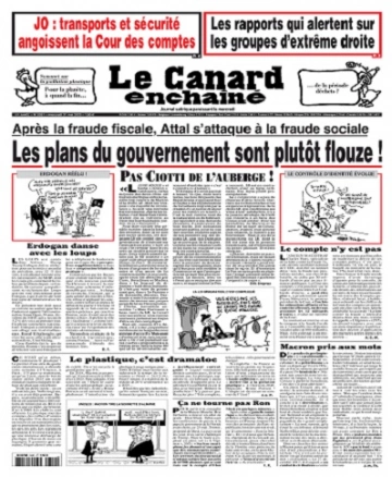 Le Canard Enchaîné N°5351 Du 31 Mai 2023