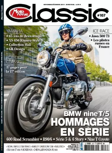 Moto Revue Classic - Novembre-Décembre 2019 - Magazines