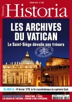 Historia N 806 - Les Archives du Vatican - Adultes