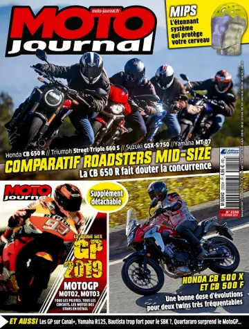 Moto Journal N°2250 Du 27 Février 2019 - Magazines