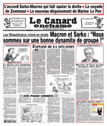 Le Canard Enchaîné N°5292 Du 13 Avril 2022 - Journaux