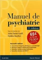 Manuel de psychiatrie 3e Edition - Livres