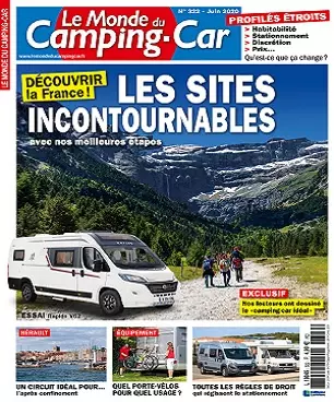 Le Monde du Camping-Car N°322 – Juin 2020