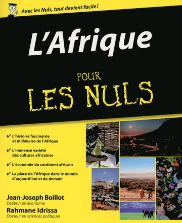 L'AFRIQUE POUR LES NULS - JEAN-JOSEPH BOILLOT, ABDOURAHMANE IDRISSA