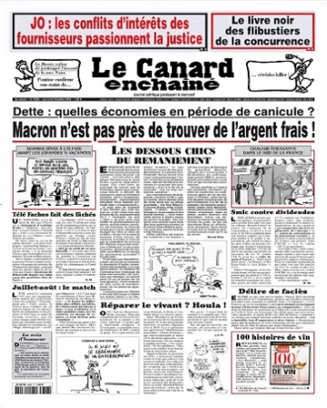 Le Canard Enchaîné N°5358 Du 19 Juillet 2023