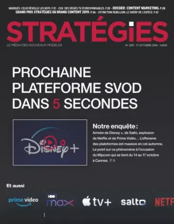 Stratégies - 17 Octobre 2019 - Magazines
