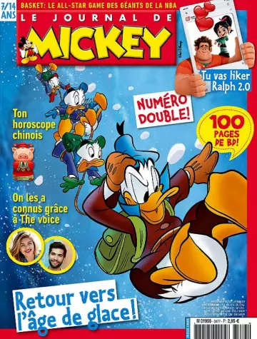 Le Journal De Mickey N°3477-3478 Du 6 Février 2019 - Magazines